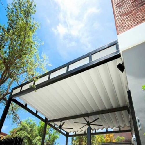 Bạt Mái Xếp Che Nắng Lượn Sóng [Công nghệ Nhật Bản]