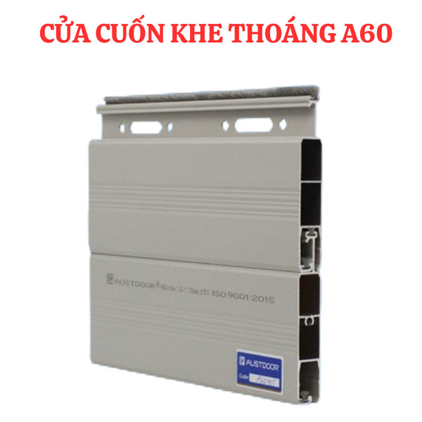 Cửa cuốn khe thoáng dòng ALUROLL A60