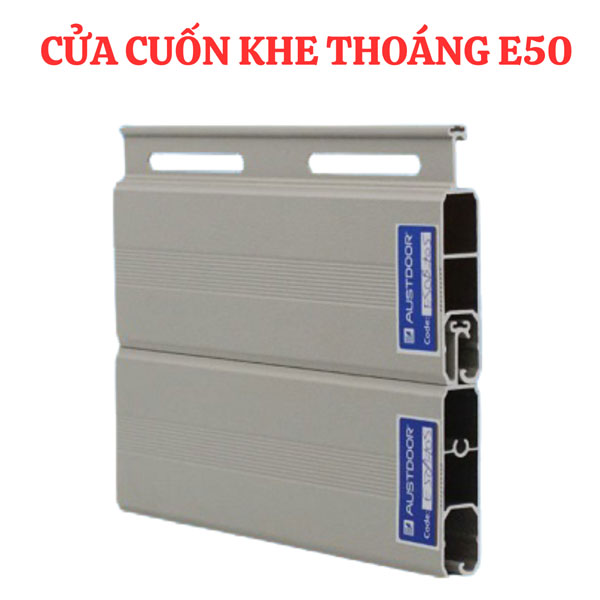 Cửa cuốn khe thoáng dòng ECO E50