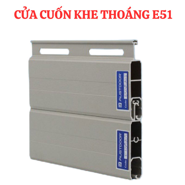 Cửa cuốn khe thoáng dòng ECO E51